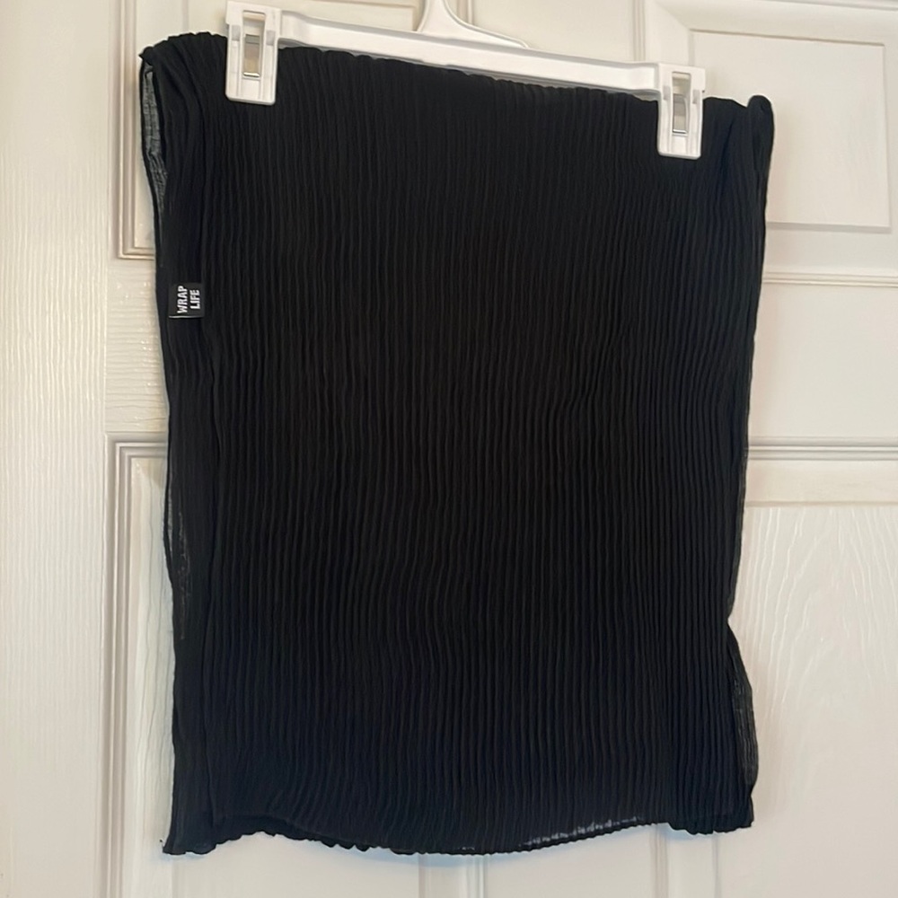 Wrap Life Pleated Head Wrap